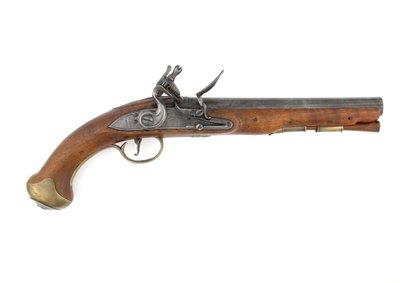 Pistola a pietra focaia dei Dragoni Leggeri da Unknown artist