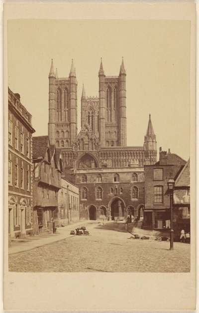 Cattedrale di Lincoln. da Unknown artist