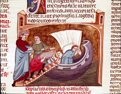 Caricamento di una nave al tempo dell