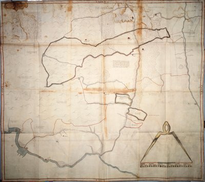 Mappa di Lismore, Irlanda da Unknown artist