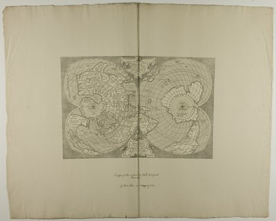 Mappa di Roma da Unknown artist