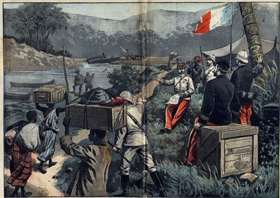 Missione Marchand in Africa (1896-1899): la spedizione prende possesso dell
