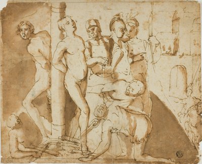 Martirio di due santi da Unknown artist