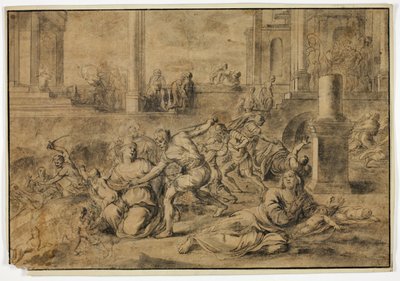 Massacro degli innocenti da Unknown artist