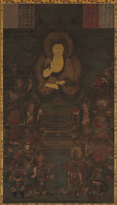 Buddha Maestro della Medicina e i Dodici Generali Divini da Unknown artist