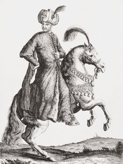 Mehmed IV, noto anche come Mehmet IV o Mehmet il Cacciatore da Unknown artist