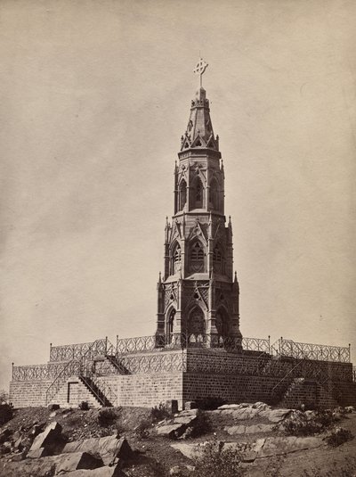 Monumento commemorativo dei soldati britannici nel 1859 da Unknown artist