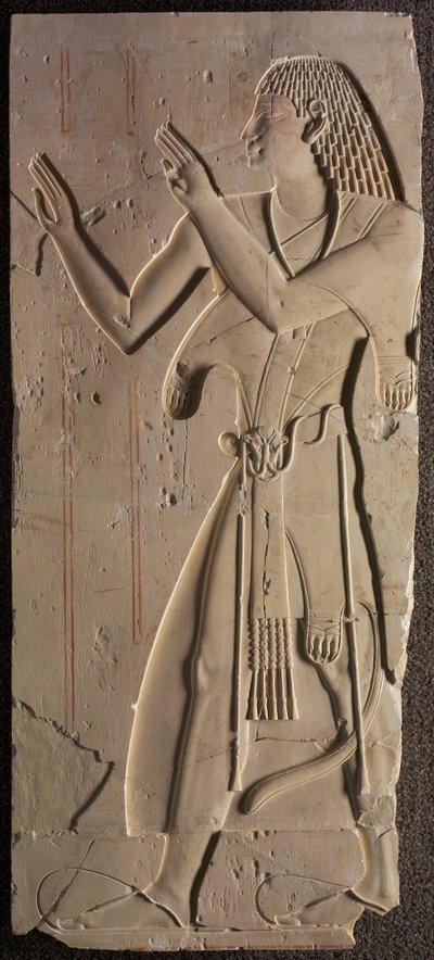 Mentuemhat in abito ecclesiastico da Unknown artist