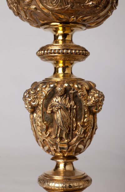 Oreficeria. Calice. Dono del canonico A. Le Vaillant de la Bassarderie, decano del capitolo della cattedrale dal 1726 al 1758. XVIII secolo. Dettaglio. da Unknown artist