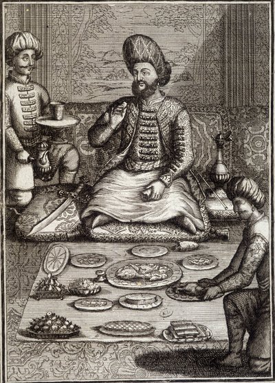 Méhemet Réza Beg, Ambasciatore di Persia, inizio XVIII secolo. da Unknown artist