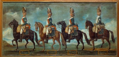 Uniformi militari dei dragoni, secondo l