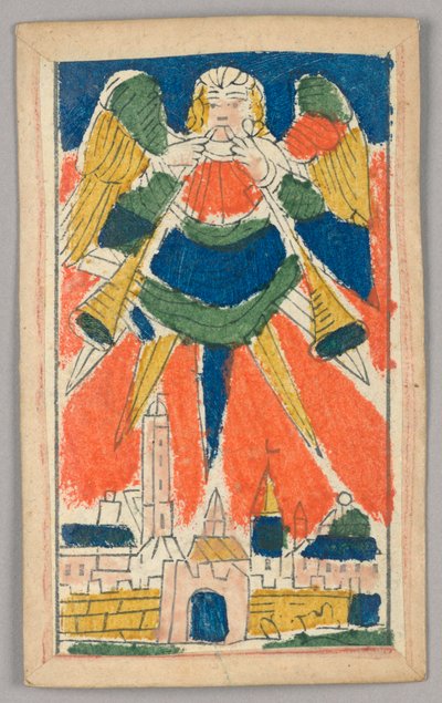 Carta da gioco Minchiate (Tarocchi) da Unknown artist