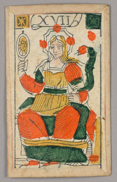 Carta da gioco Minchiate (Tarocchi) da Unknown artist