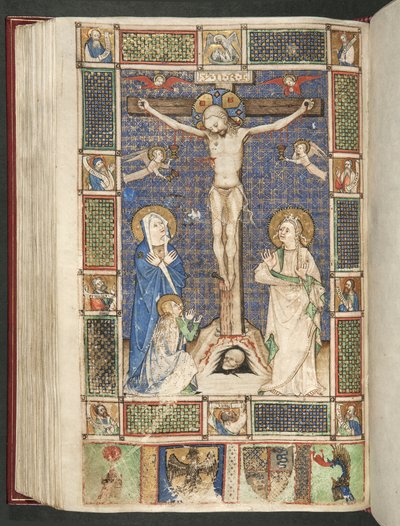 Messale di Gian Galeazzo Visconti, pagina 156 v da Unknown artist