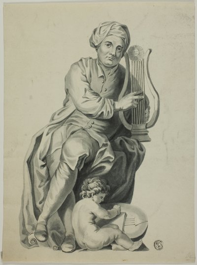 Monumento a Handel da Unknown artist