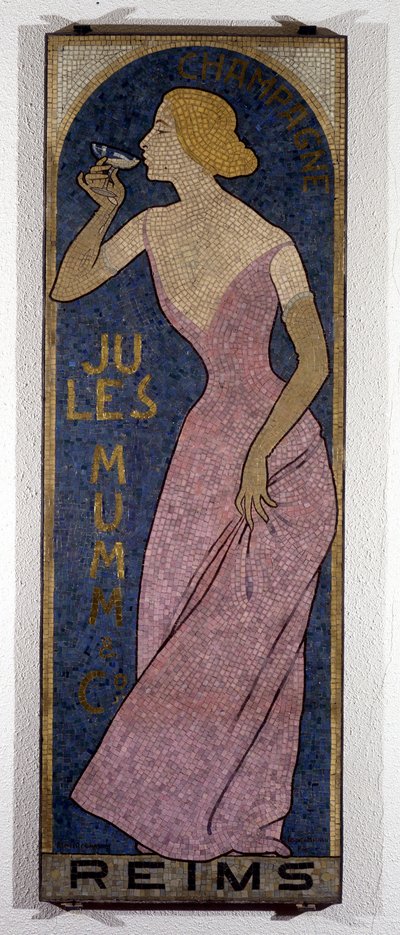 Mosaico per Champagne Mumm, fine XIX secolo da Unknown artist