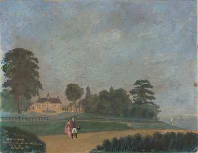 Mount Vernon, casa del generale Washington, Virginia da Unknown artist