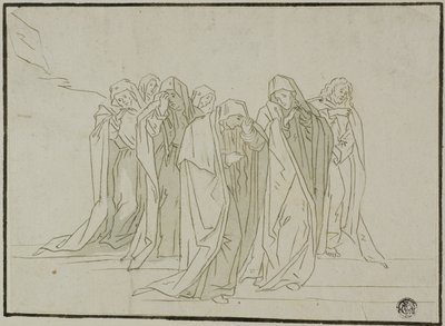 Figure in lutto da Unknown artist