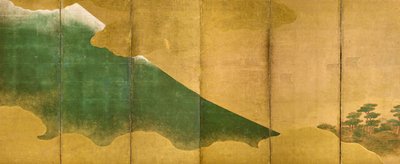 Pianura di Musashino e Monte Fuji da Unknown artist