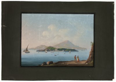 Napoli con il Vesuvio da Unknown artist