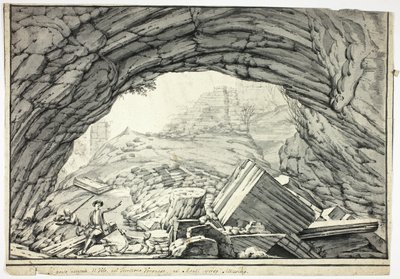 Ponte Naturale di Velo, nelle Colline Veronesi, vicino ad Altissimo da Unknown artist
