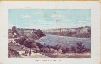 Cascate del Niagara da Unknown artist