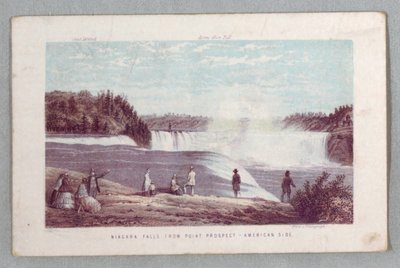Cascate del Niagara da Point Prospect - Lato americano da Le cascate del Niagara: Una guida completa da Unknown artist