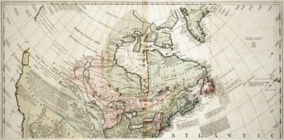 Nord America, c.1765 da Unknown artist