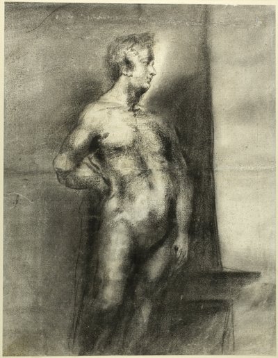 Figura maschile nuda da Unknown artist
