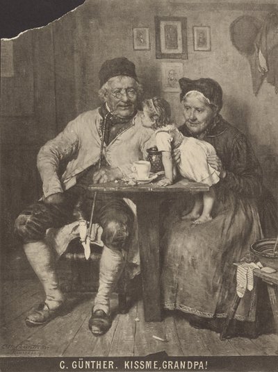 O. Günther - Baciami, nonno! da Unknown artist
