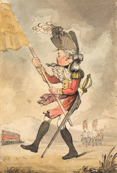O La! O La! caro dolce vento risparmia finché passo il Generale, 1796 da Unknown