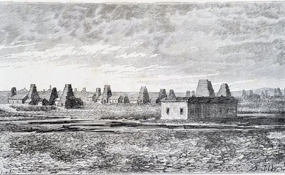 Pozzi petroliferi, Baku, Caucaso (Nobel) da Unknown artist
