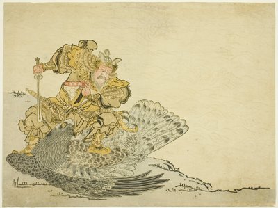 Onamushi no Mikoto Uccidere il grande uccello da Unknown artist