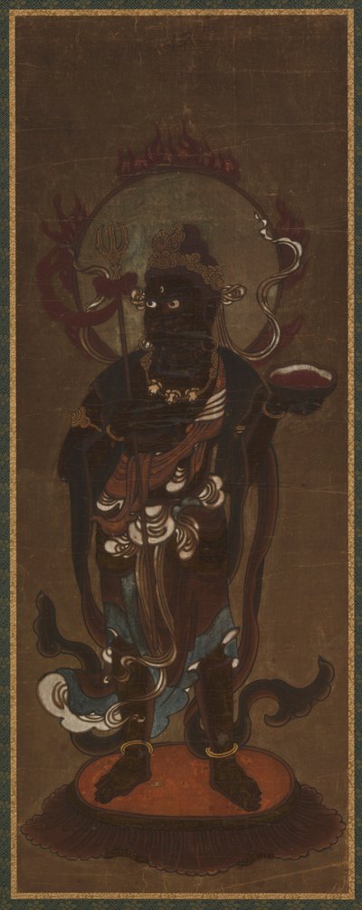 Uno dei 12 deva: Ishanaten (Isana) da Unknown artist