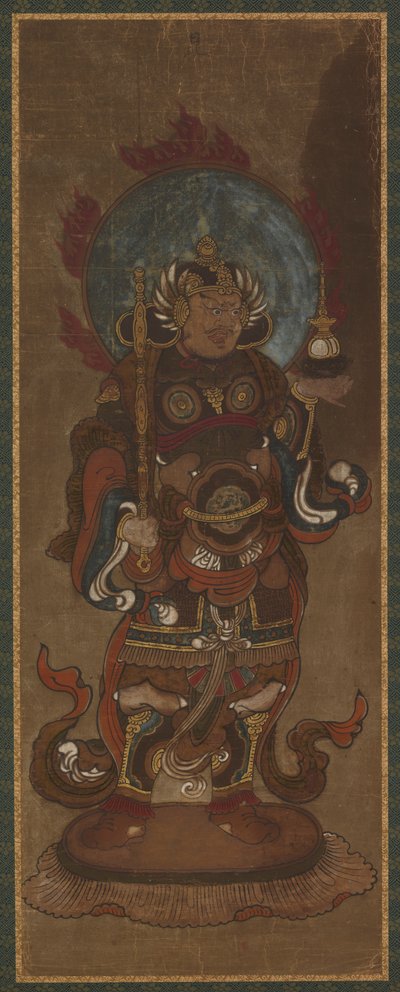 Uno dei dodici deva: Bishamon-ten (<em>Vaisravana</em>) da Unknown artist