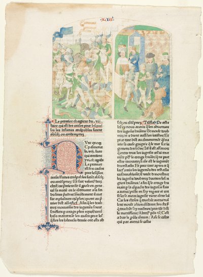Pagina di apertura del Libro VIII di Facta et dicta memorabilia di Valerio Massimo da Unknown artist