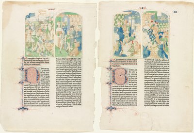 Pagine di apertura di Facta et dicta memorabilia di Valerio Massimo da Unknown artist