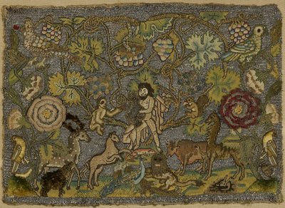 Orfeo che incanta gli animali da Unknown artist