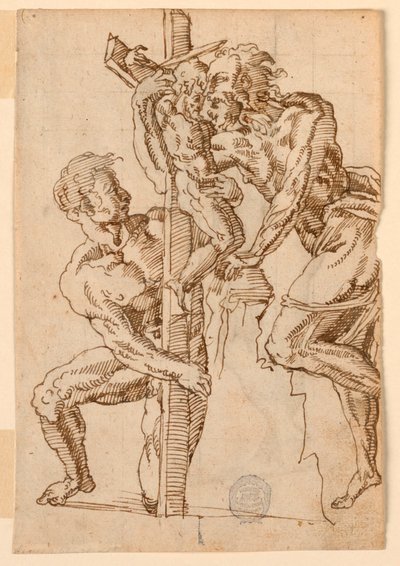 Pagina di un libro di disegni da Unknown artist
