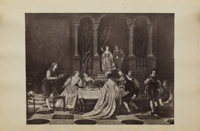 [Pittura di un recital musicale] da Unknown artist