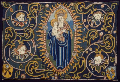 Pannello con Madonna e Bambino da Unknown artist