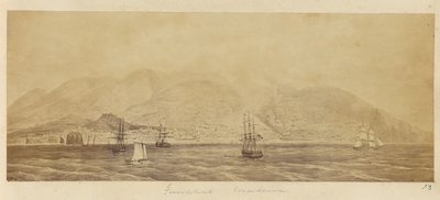 [Panorama del porto, Funchal, Madeira]. da Unknown artist