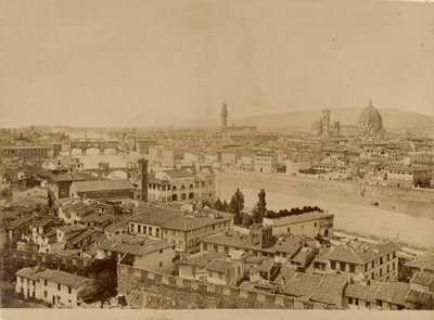 [Vista panoramica di Firenze] da Unknown artist
