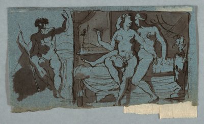 Parigi, Zeus visita Callisto da Unknown artist
