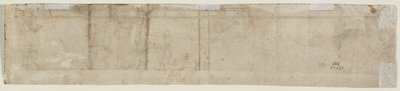 Studio Architettonico Parziale (verso) da Unknown artist