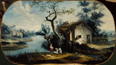 Scena pastorale. Tra il 1701 e il 1800 da Unknown artist