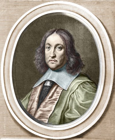 Pierre de Fermat (1601-1665), matematico francese da Unknown artist