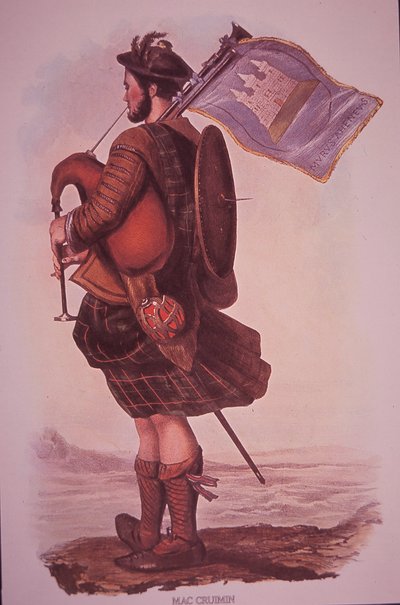 Piper del Clan MacCriumin da Unknown artist
