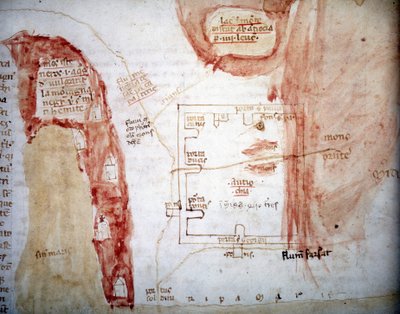 Piano di Antiochia (Antakya), città della Turchia - in 