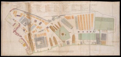 Piano del Cantiere Navale di Deptford da Unknown artist